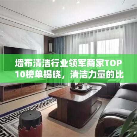 墙布清洁行业领军商家TOP10榜单揭晓，清洁力量的比拼！