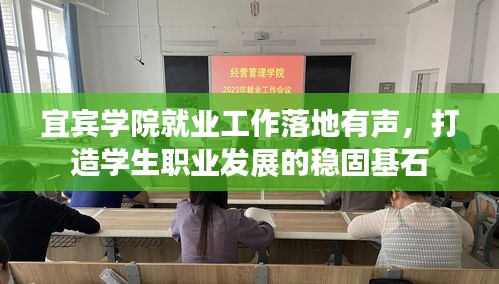宜宾学院就业工作落地有声，打造学生职业发展的稳固基石