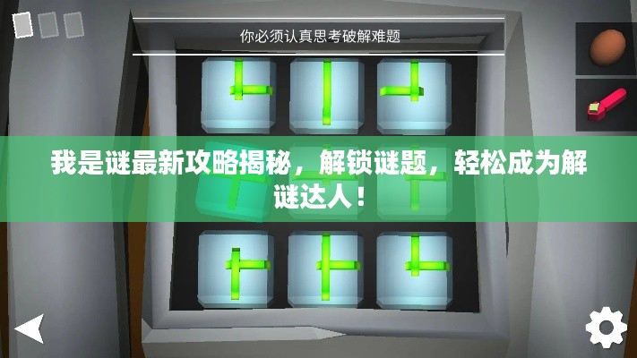我是谜最新攻略揭秘，解锁谜题，轻松成为解谜达人！
