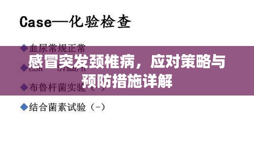 感冒突发颈椎病，应对策略与预防措施详解