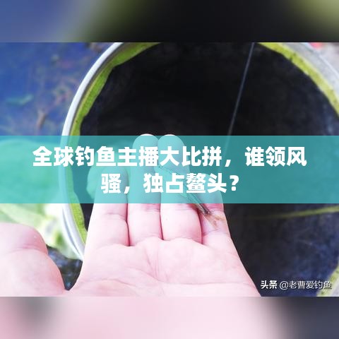 全球钓鱼主播大比拼，谁领风骚，独占鳌头？