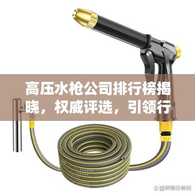 高压水枪公司排行榜揭晓，权威评选，引领行业趋势！