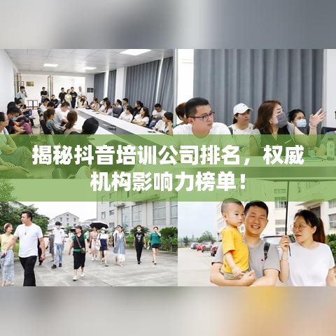 揭秘抖音培训公司排名，权威机构影响力榜单！