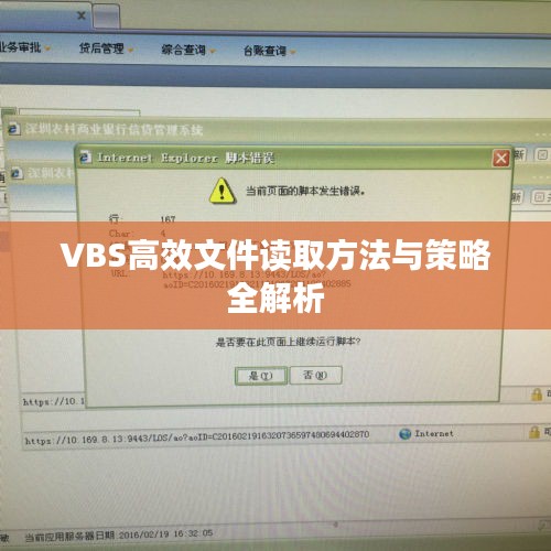 VBS高效文件读取方法与策略全解析