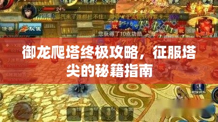 御龙爬塔终极攻略，征服塔尖的秘籍指南