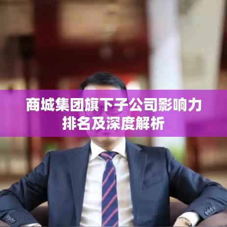 商城集团旗下子公司影响力排名及深度解析