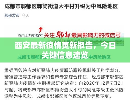 西安最新疫情更新报告，今日关键信息速览