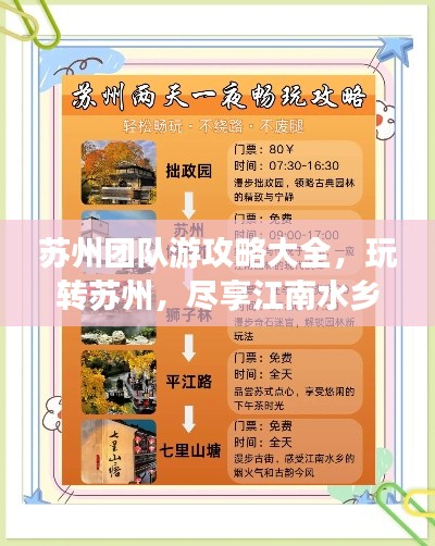 苏州团队游攻略大全，玩转苏州，尽享江南水乡风情！