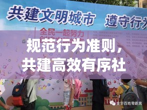 规范行为准则，共建高效有序社会