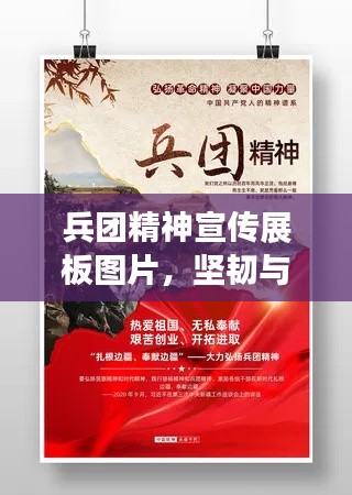 兵团精神宣传展板图片，坚韧与荣耀的壮丽画卷展现