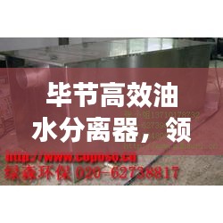 毕节高效油水分离器，领先技术，引领油水分离新篇章